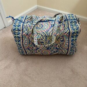 Vera Bradley Blue and Yellow Patterned Bag